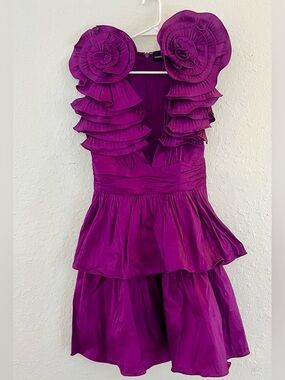 Gabrielle Union Precious Plum Dress - XS